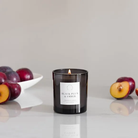 Simplicity Collection Black Plum Candle