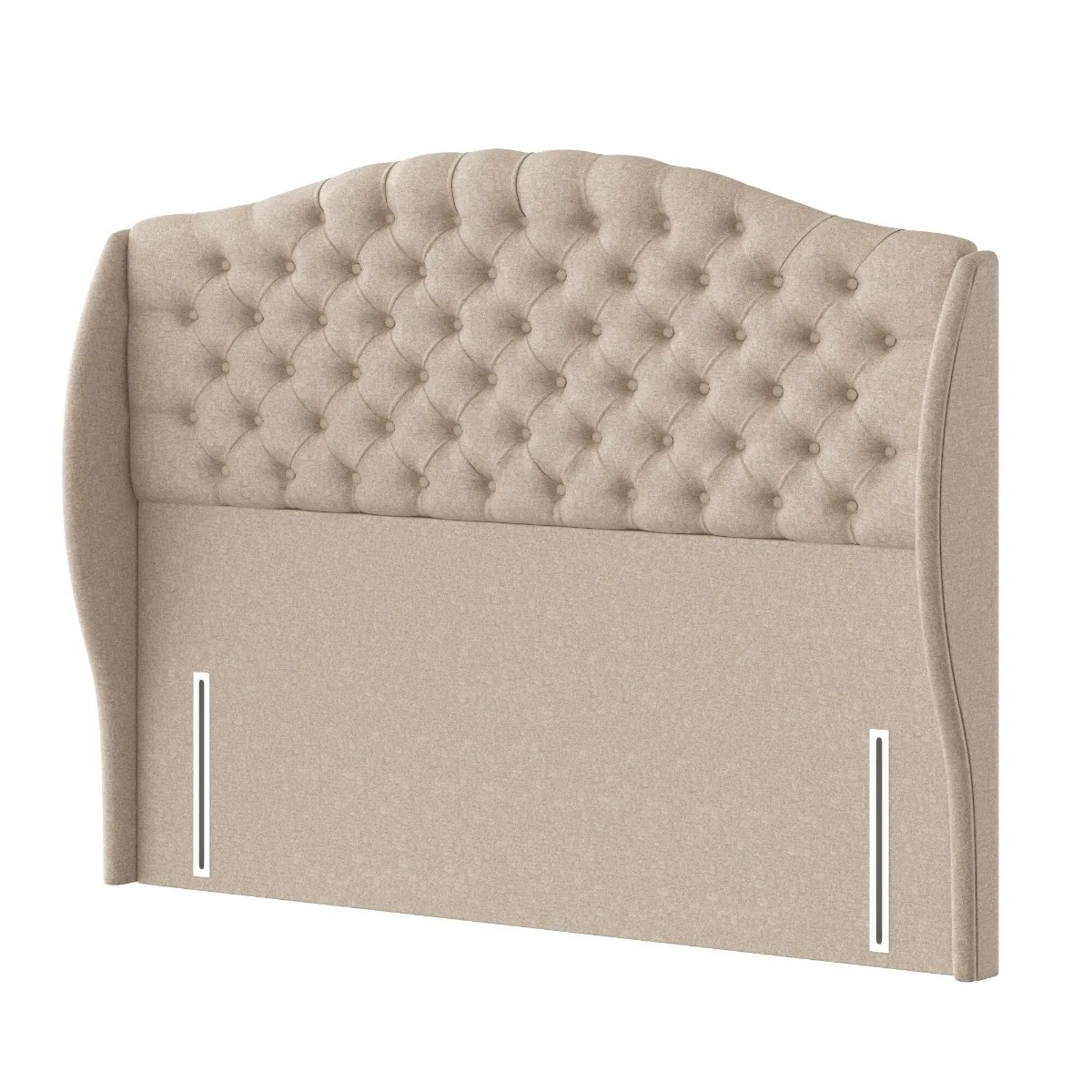 Silentnight Richmond Headboard, Double, Peacock