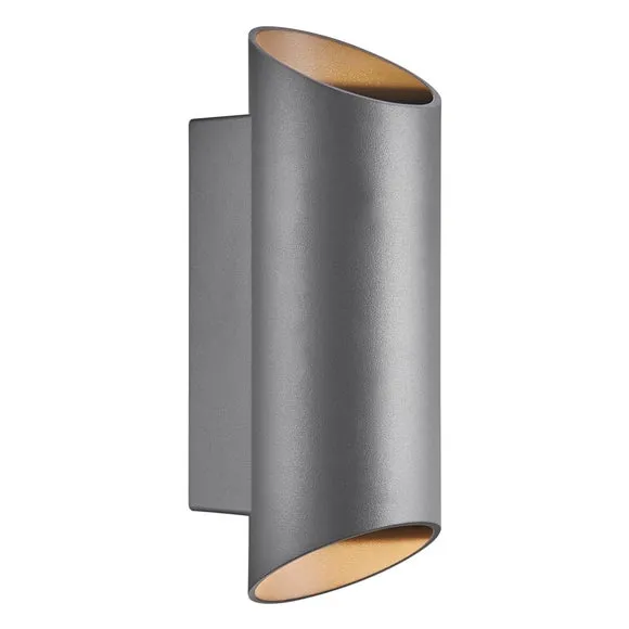 Nordlux Nico Round 22 - Wall light - Anthracite, Black 6