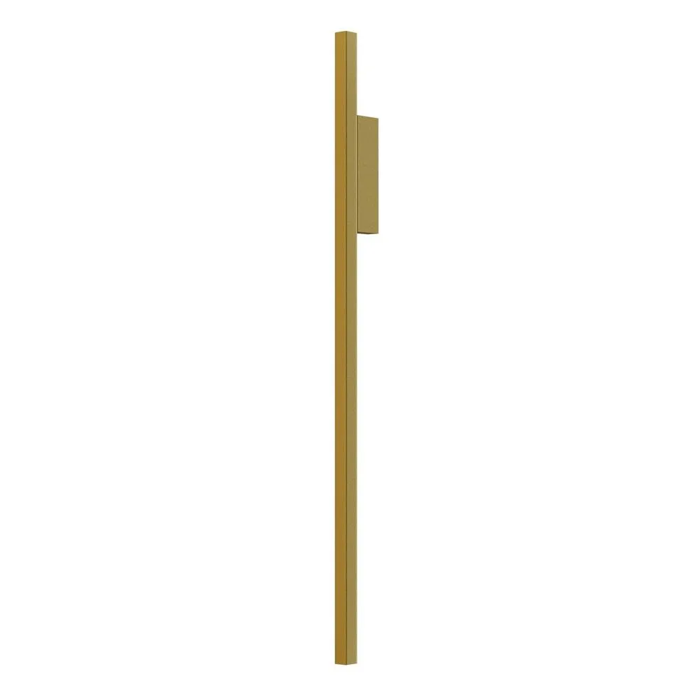 Netlighting Halo Modern Integrated LED Wall Lamp Brass 760lm White Shade in Gold