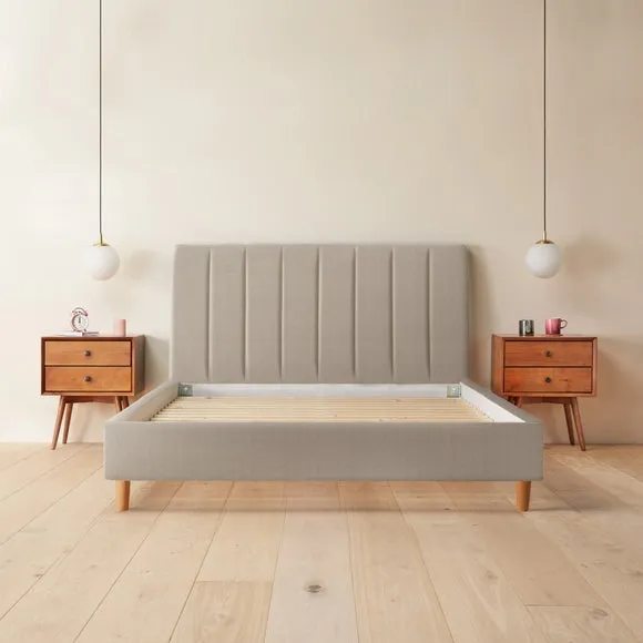 Silentnight Octavia Bed Frame, Woven Fabric 3