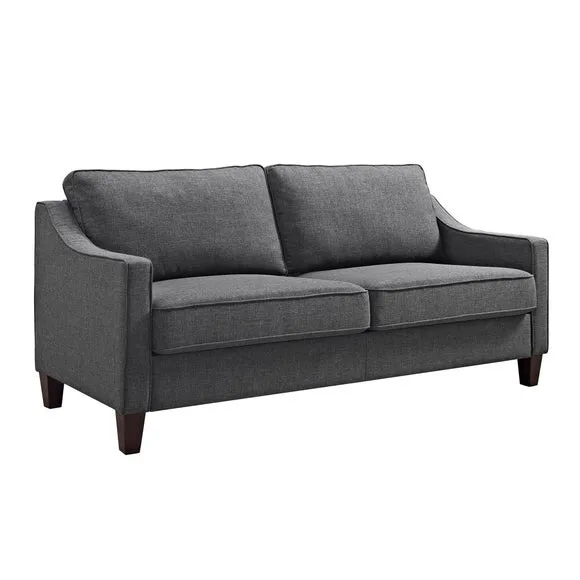 Luke Linen Sofa, Grey 2
