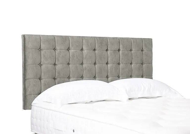 Artisan Collection Dot Standard Strutted Headboard - Single - Daytona Stone
