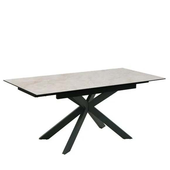Indus Valley Athena Ceramic Extending Dining Table 4