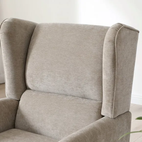 Levi Chenille Wing Chair 2