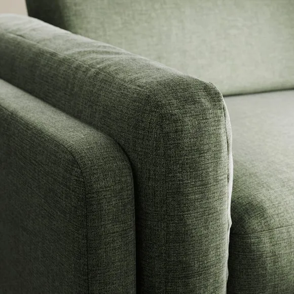 Newton Chenille Soft Texture Corner Chaise Sofa 6