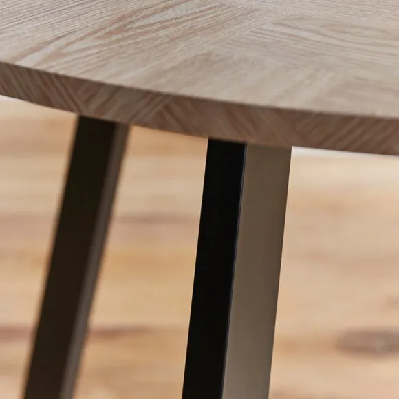 Maven 4 Seater Round Dining Table 3