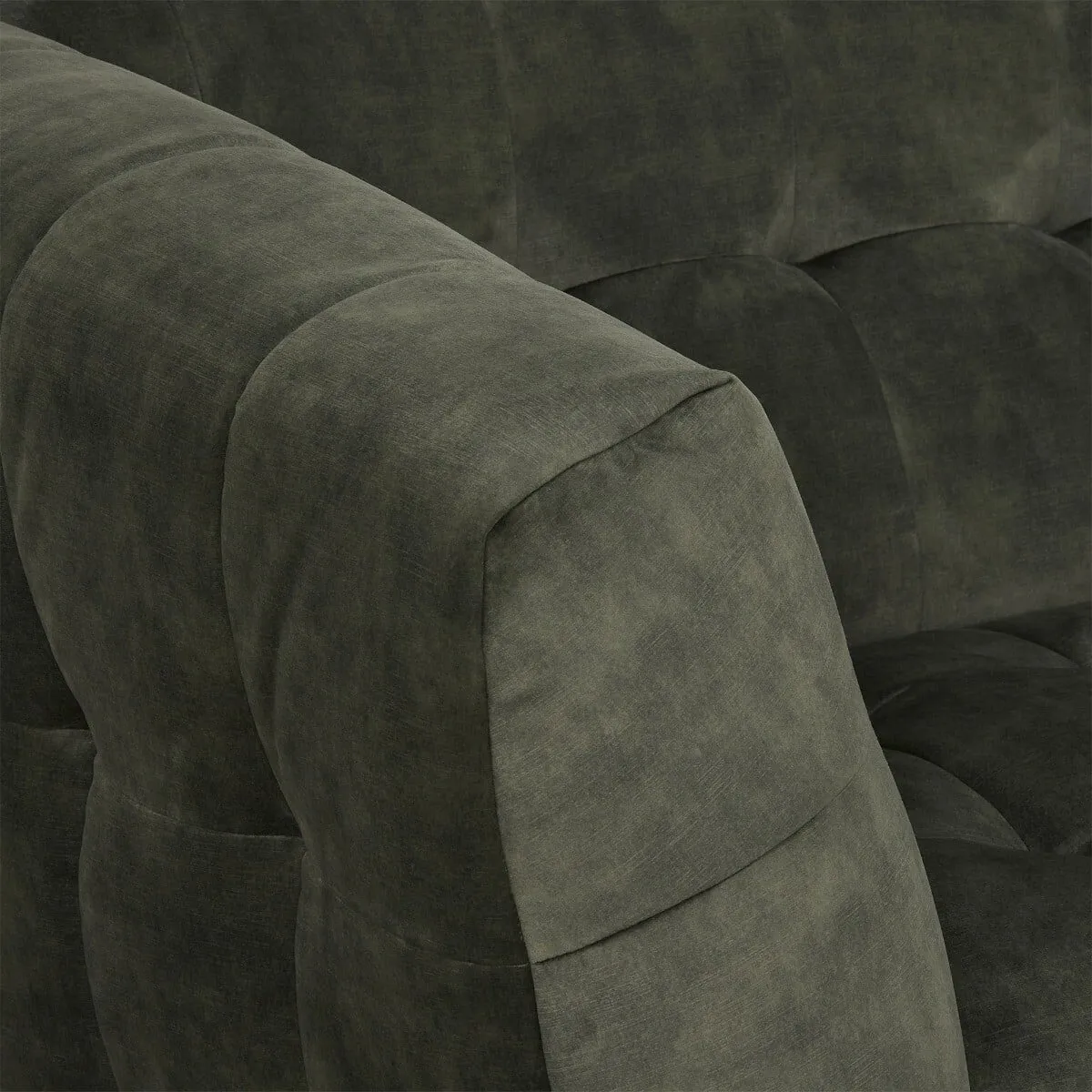 Azalea 1.5 Seater Sofa, Green Fabric | Barker & Stonehouse 2
