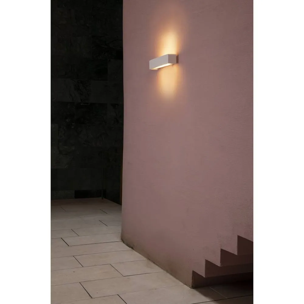 Netlighting Milo 28cm Up & Down Wall Lamp White 2
