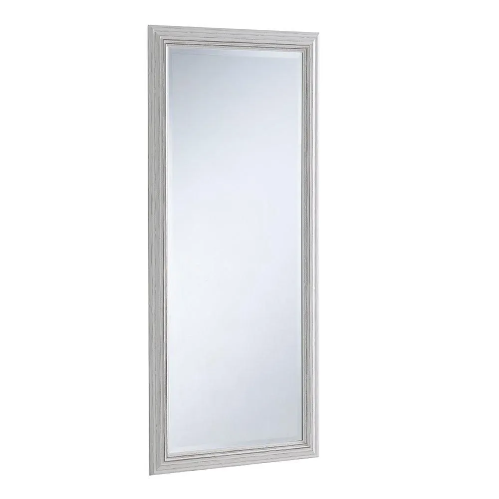 Yearn Mirrors Yearn Distressed White Framed Wall Mirror 166.5x75cm 3