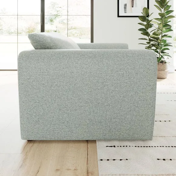 Blake Basket Weave Texture Snuggle Chair 2