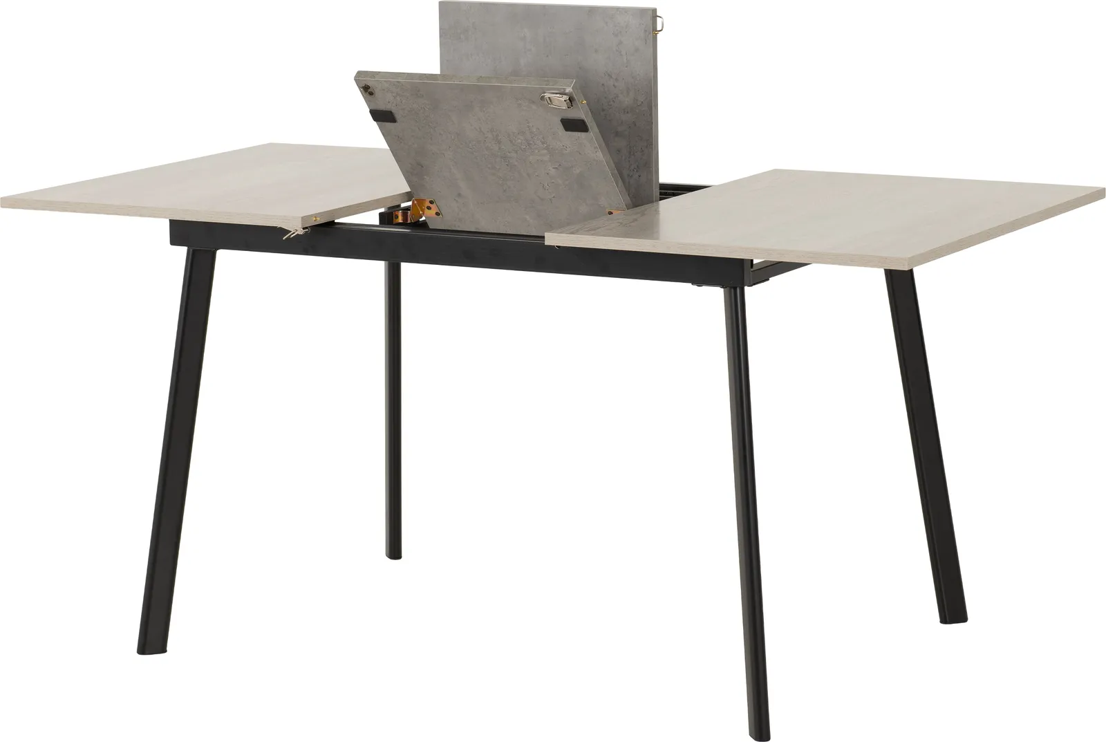 Seconique Avery Extending Dining Set with Lukas Chairs in Green 4