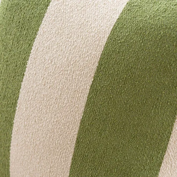 Boucle Stripe Square Cushion 3