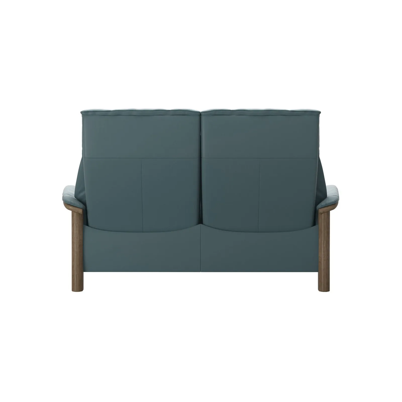 Stressless Buckingham 2 Seater Recliner Sofa, Blue Leather | Barker & Stonehouse 4