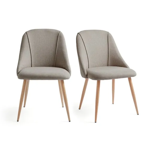 Set of 2 Luna Dining Chairs 2