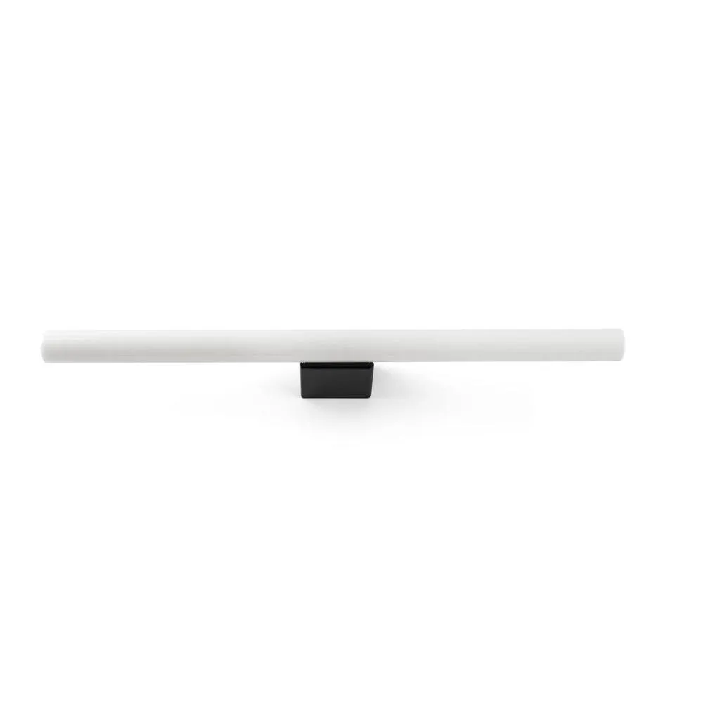 Netlighting Calma 50cm Bathroom Wall Lamp Black S14D IP44 2700K