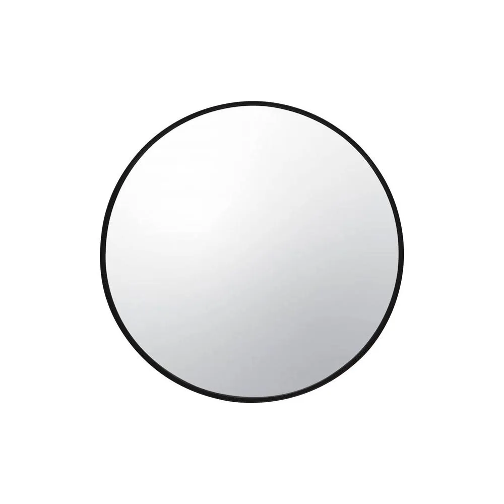 sweeek 60cm round metal mirror in Black 6