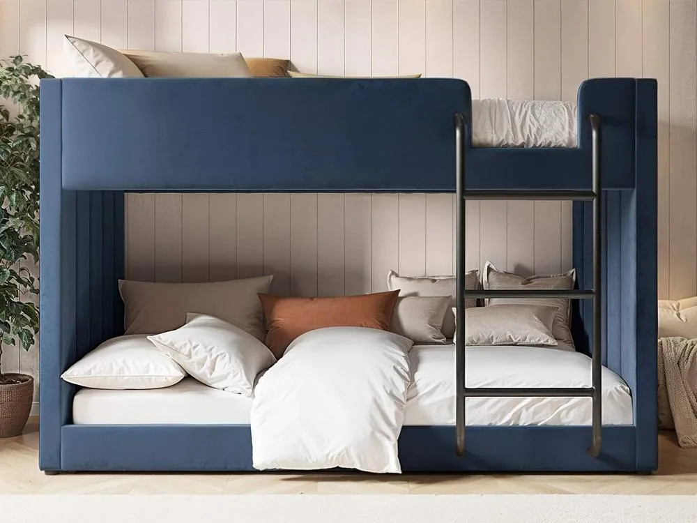 Flair Eden Fabric Bunk Bed in Blue 2