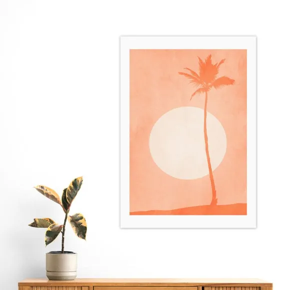 East End Prints St. Tropez Sunset by Kubistika Print 1