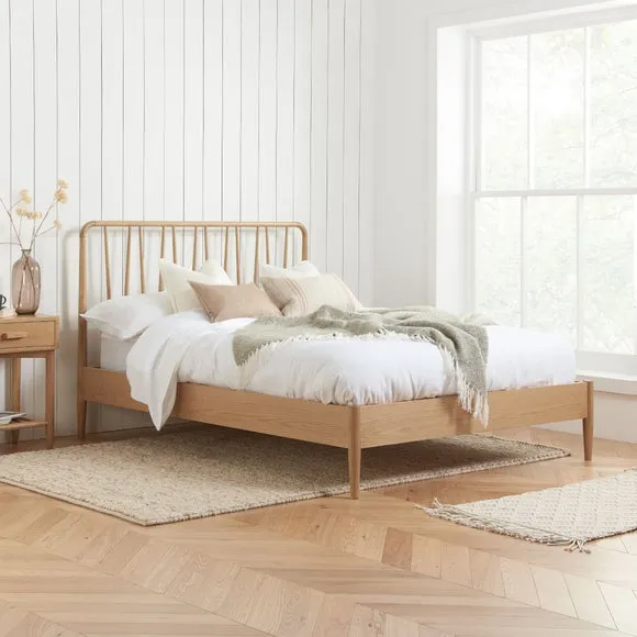 Jesper Oak Effect Bed Frame