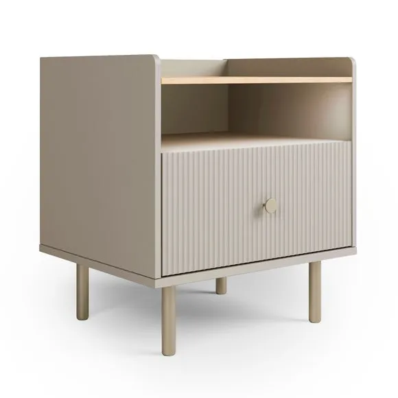 Georgi 1 Drawer Bedside Table 2