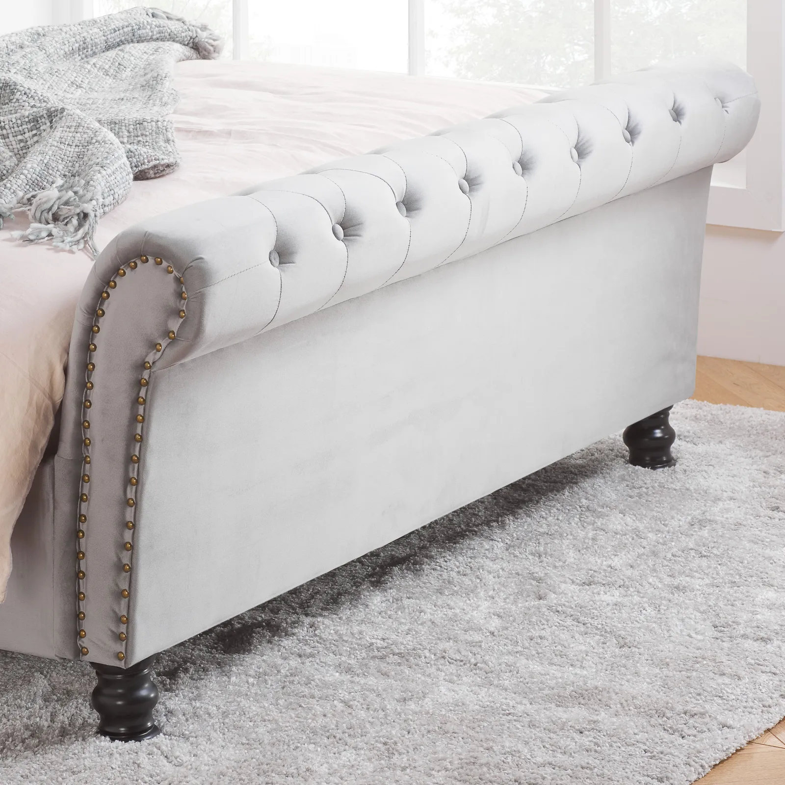 Birlea Opulence Bed in Grey 4