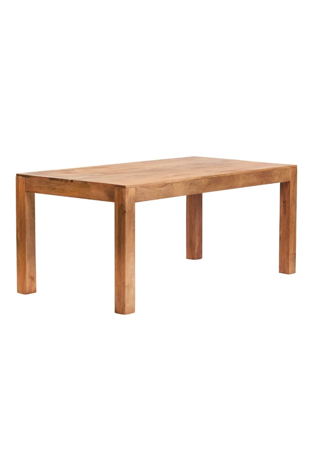 IH Design Duvid Light Mango Large Dining Table 6ft (180cm) in Brown 2