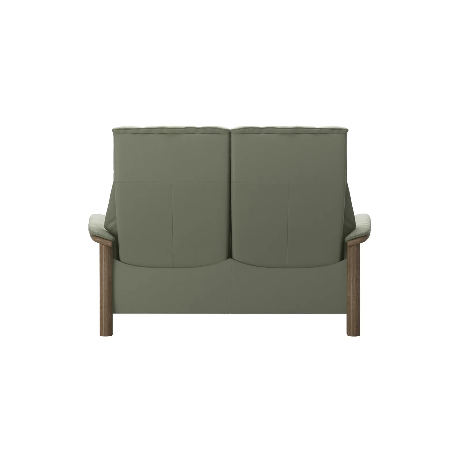 Stressless Windsor 2 Seater Recliner Sofa, Grey Leather | Barker & Stonehouse 4