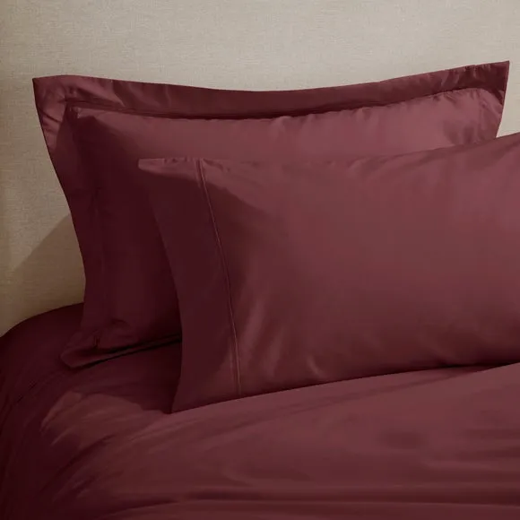 Dorma Crisp & Fresh 400 Thread Count Egyptian Cotton Percale Oxford Pillowcase 3