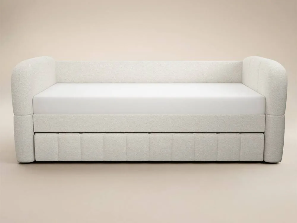 Flair Livia Day Bed with Trundle Cream 4