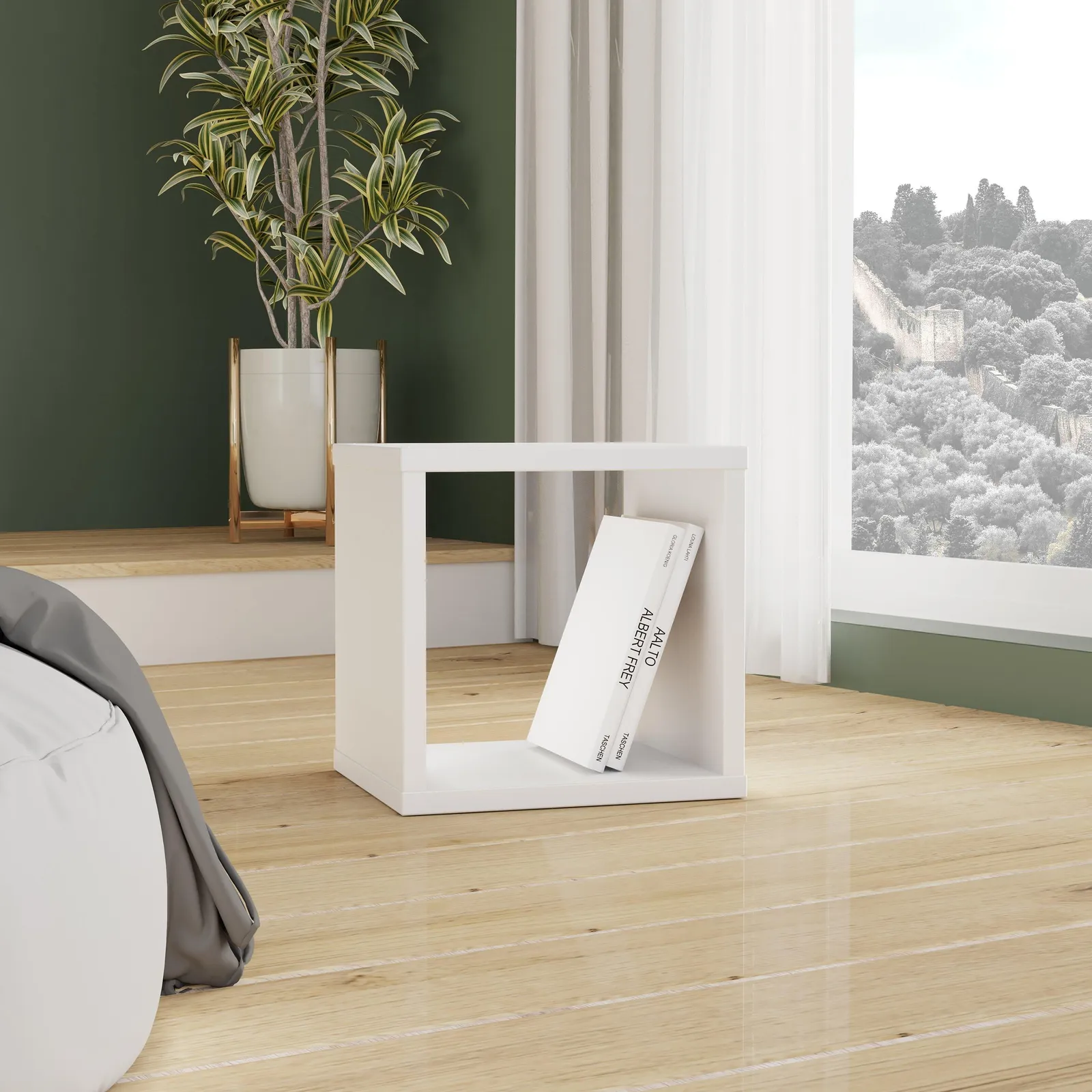 Furniture To Go Mauro Singular Storage Unit in Off-White 6