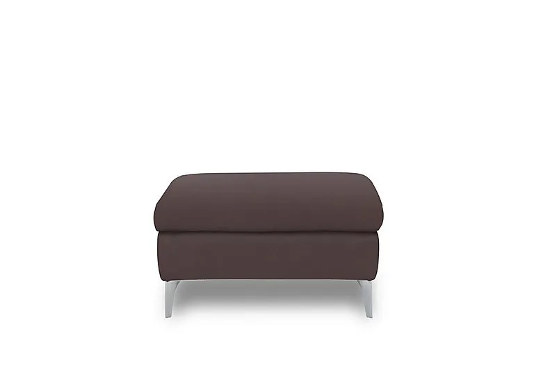 Vino Leather Large Footstool