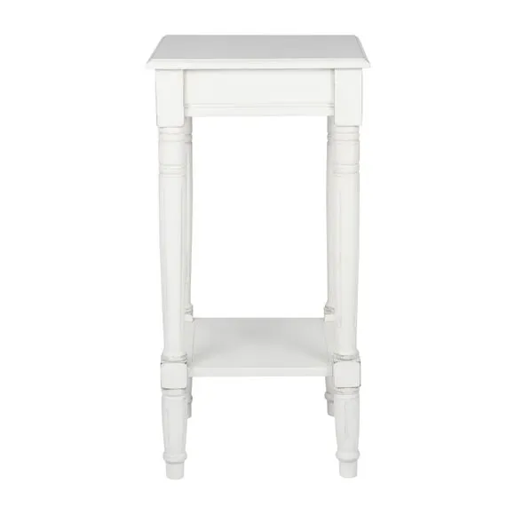 Pacific Heritage Square Side Table, Painted Pine 3