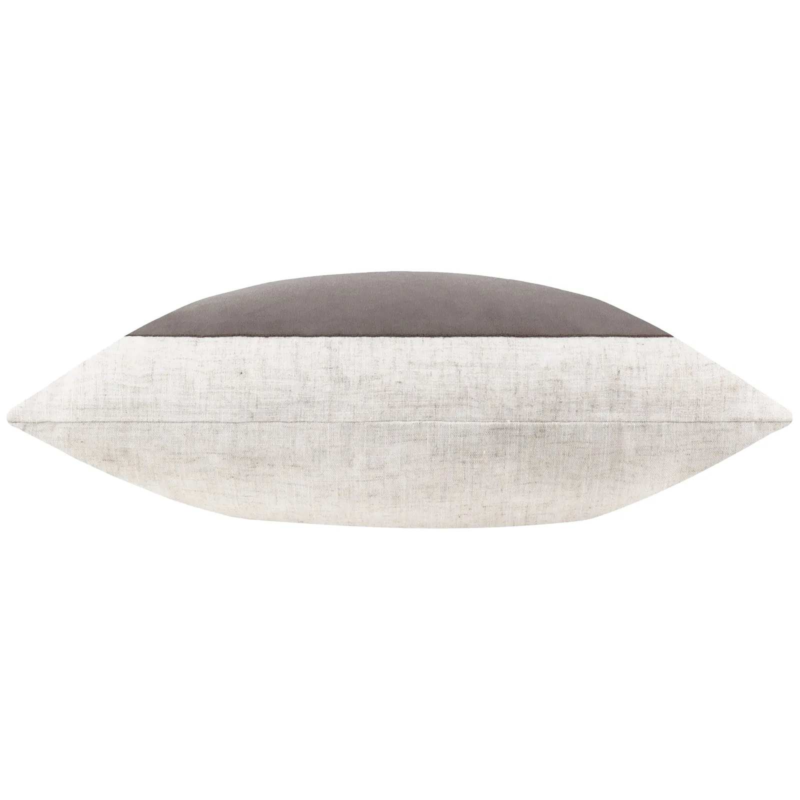Yard Auden Matte Velvet Cushion in Taupe 4