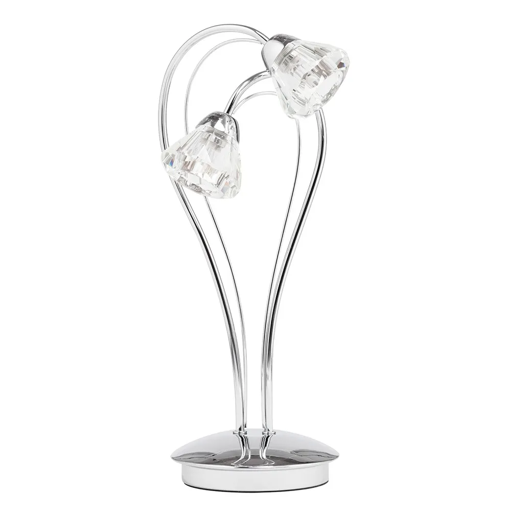 Marianne Table Lamp, Chrome