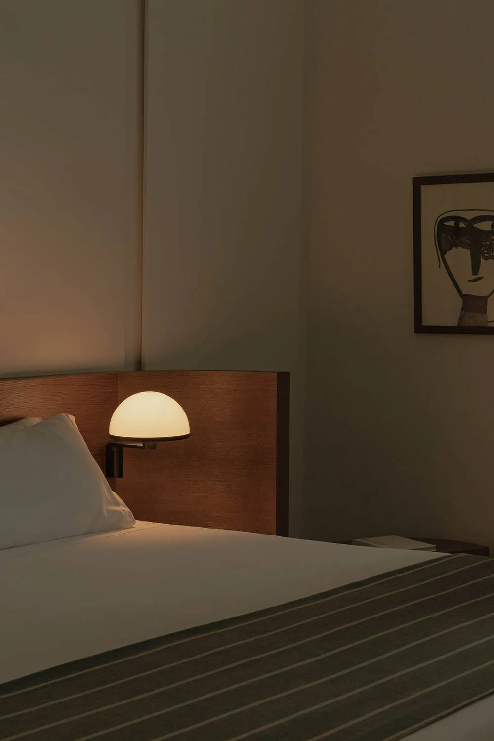 Netlighting Dome Wall Lamp Satin Black Gloss White Shade E27 2