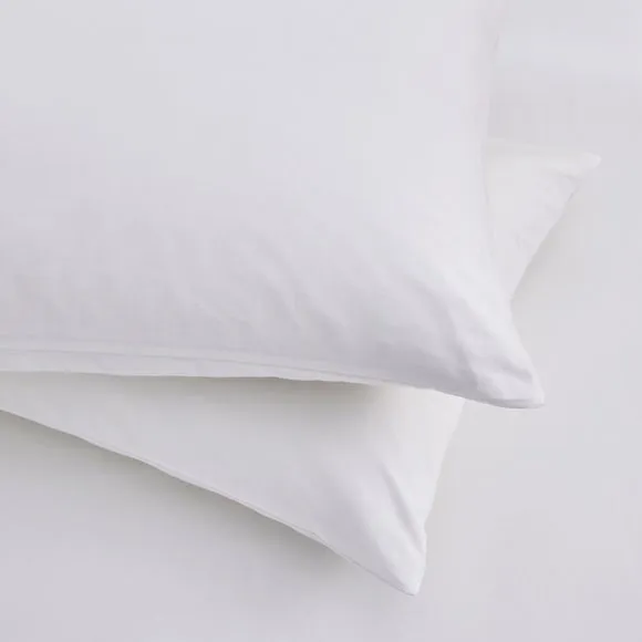 Fogarty Set of 2 Anti-Bacterial 100% Cotton Pillow Protectors 2
