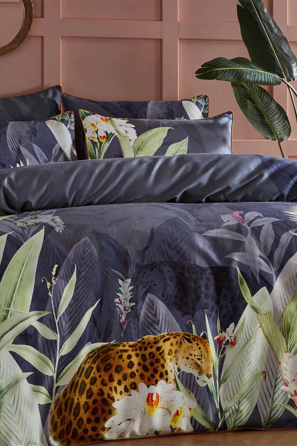 Paoletti Artemis Botanical 100% Cotton Duvet Cover Set 2