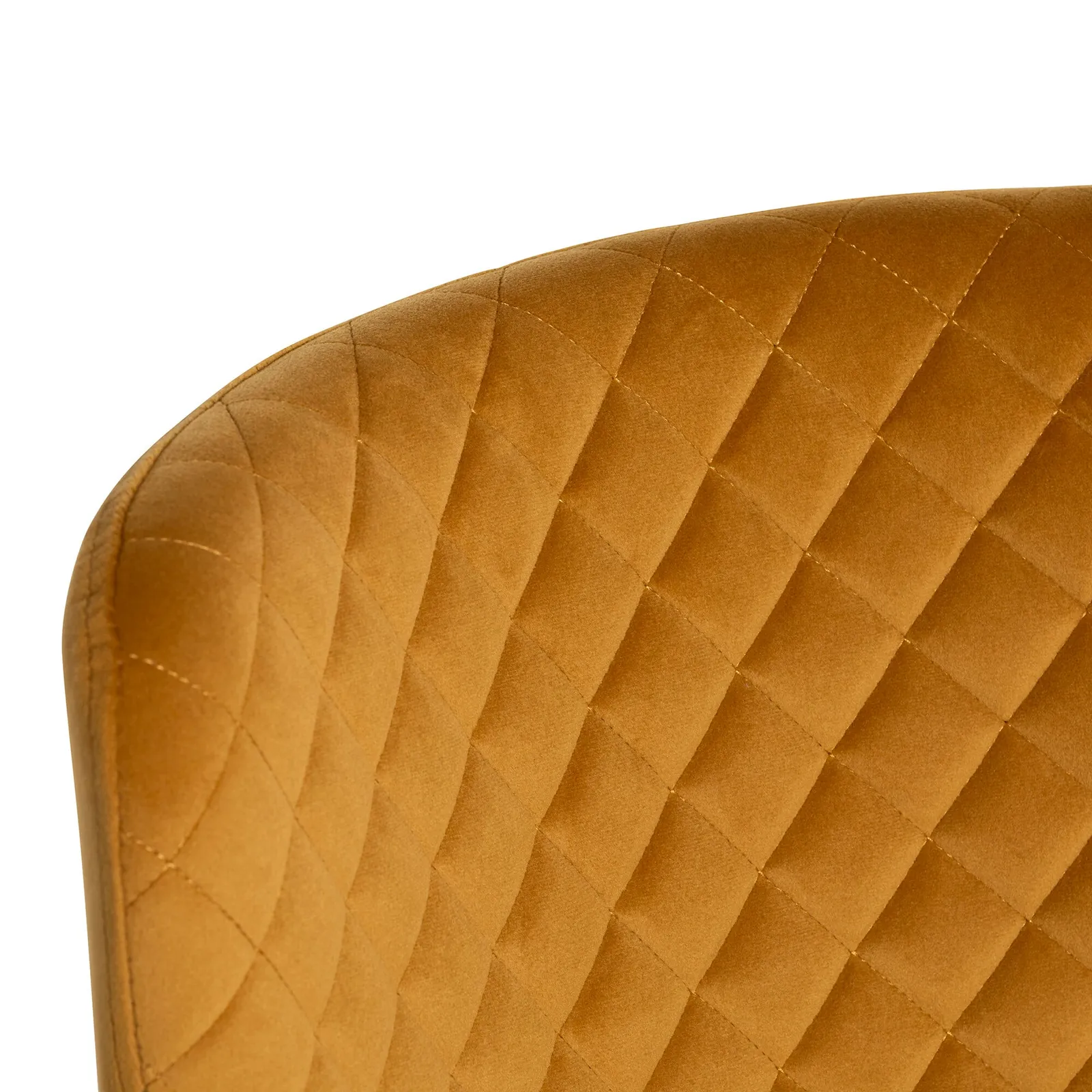 Rivington Counter Stool, Yellow Velvet | Barker & Stonehouse 4