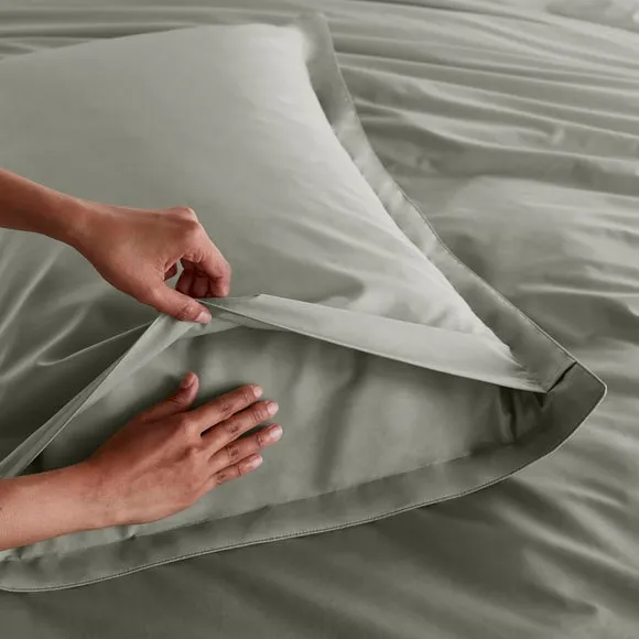 100% Egyptian Cotton 220 Thread Count Oxford Pillowcase 3