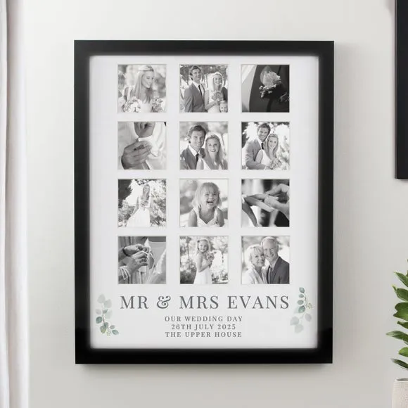Personalised Wedding Multi Photo Frame 1