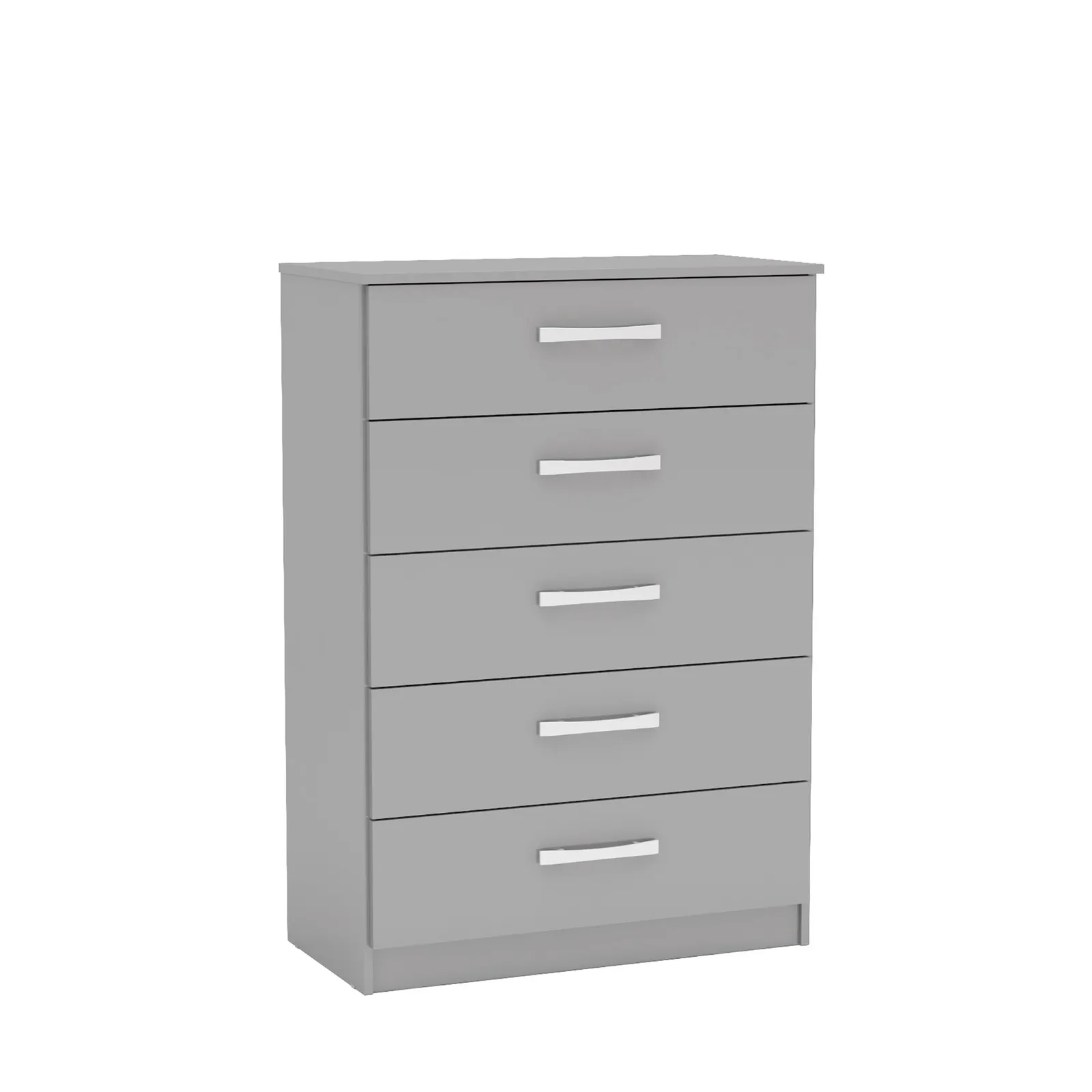 Lynx Grey 5 Drawer Chest Grey