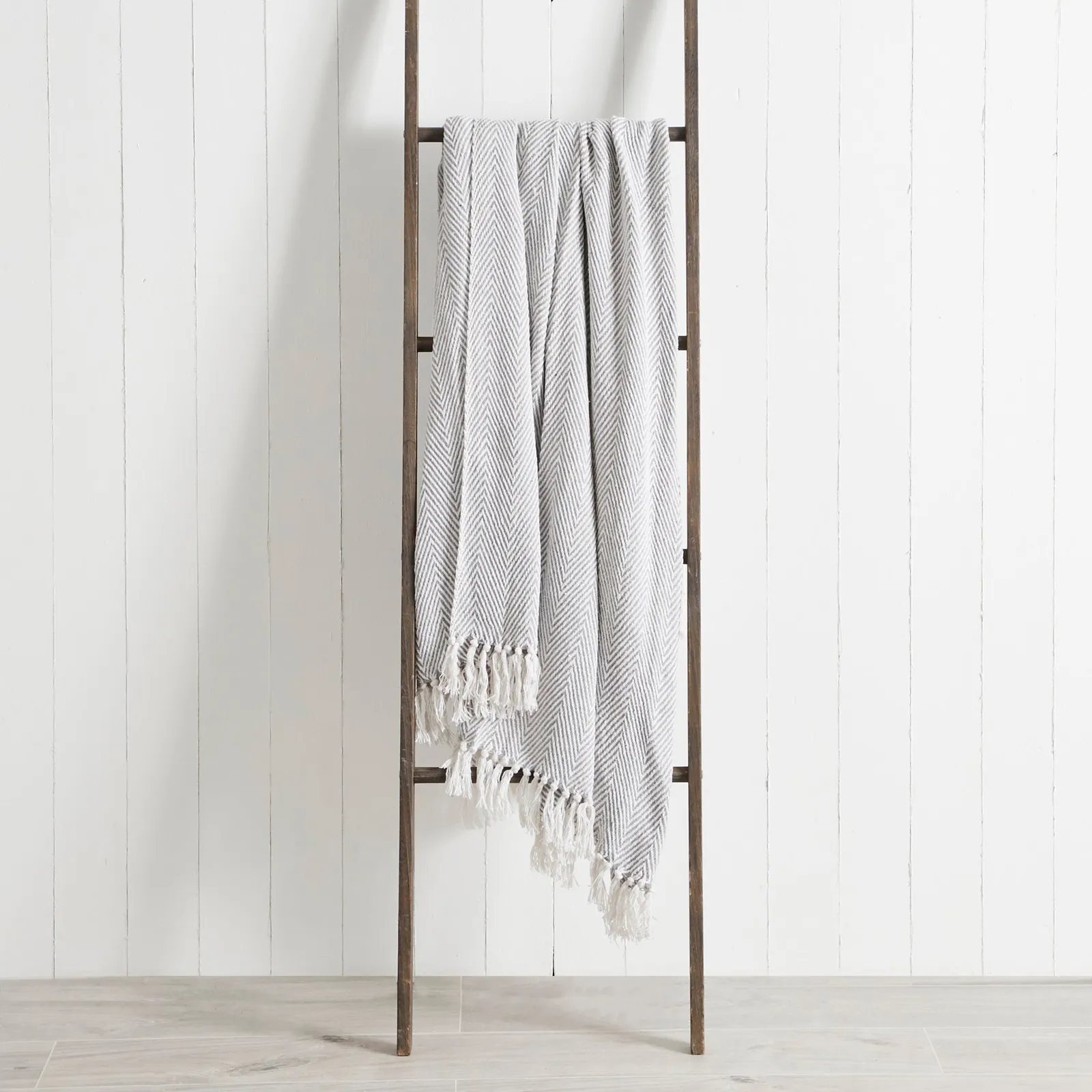 Jenson Herringbone Throw Blanket