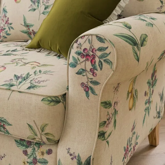 Millie Botanical Orchard Print 2 Seater Sofa 4