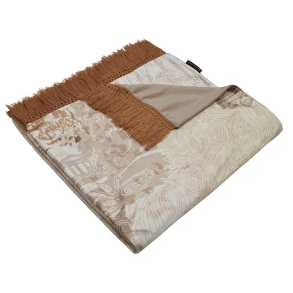 Laurence Llewelyn-Bowen Venus Primavera Velvet Throw Blanket 130cm x 180cm 4