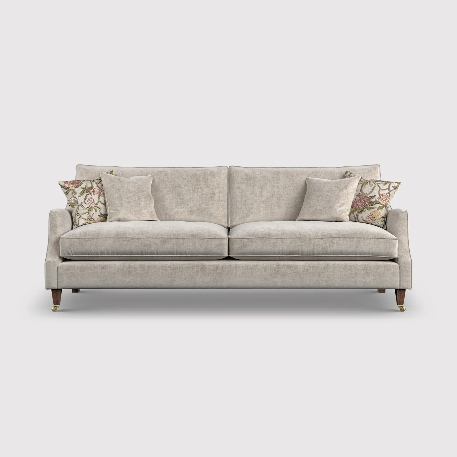English Heritage Quarry 26 Extra Large Sofa- Pre-Set Scatters, Neutral Fabric | Barker & Stonehouse 1