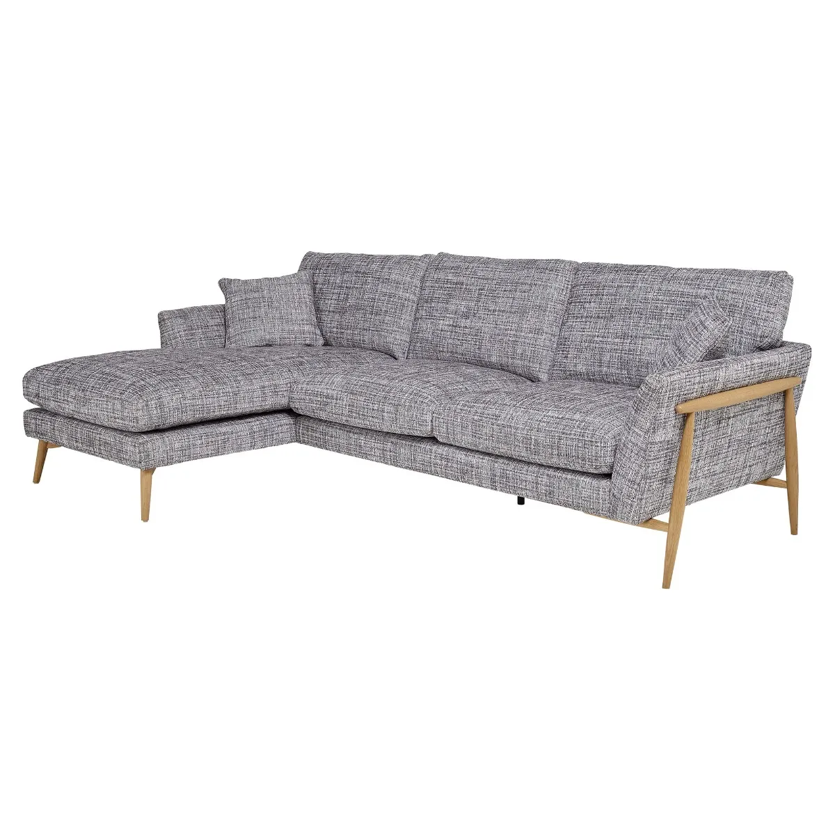 Ercol Forli Left Hand Facing Corner Chaise Sofa, Quickship