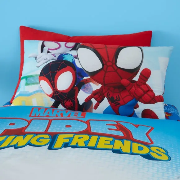 Spidey & His Amazing Friends 100% Cotton Duvet Cover & Pillowcase Set 2