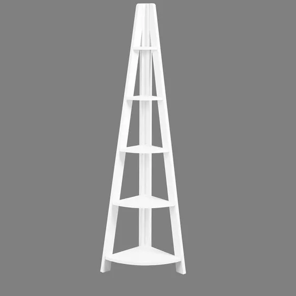 Tiva Corner Ladder Shelf 2