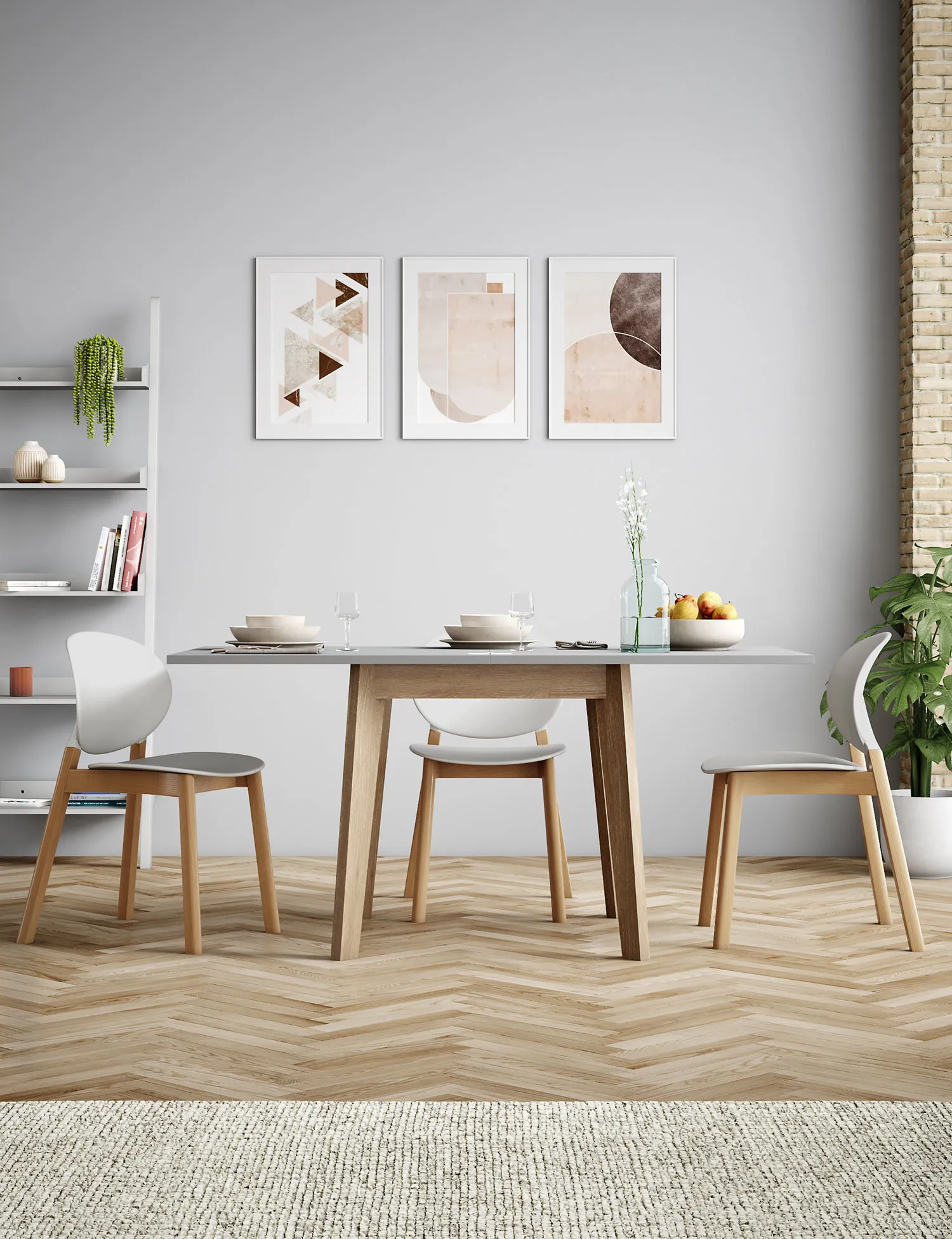 M&S Loft Jones Extending Dining Table